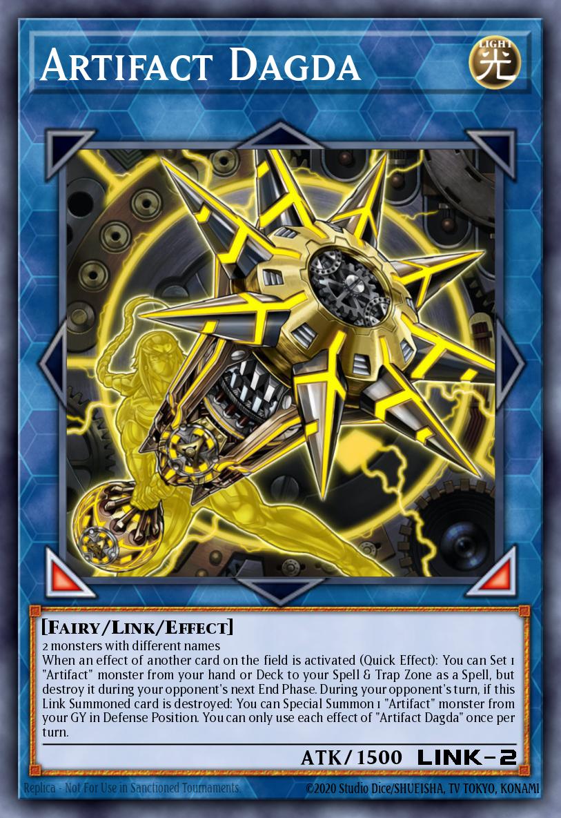 Artifact Dagda Ultra Rare DUOV-EN019 Duel Overload Yugioh card