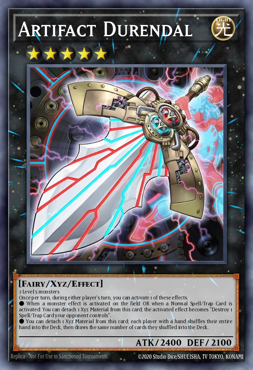 Artifact Durendal Ultra Rare MP15-EN027 2015 Mega-Tin Mega Pack Yugioh card