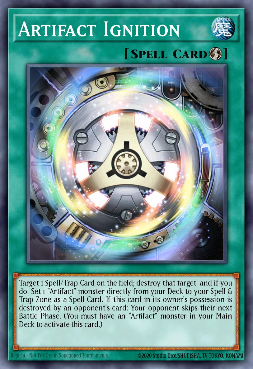 Artifact Ignition Ultra Rare MP15-EN034 2015 Mega-Tin Mega Pack Yugioh card