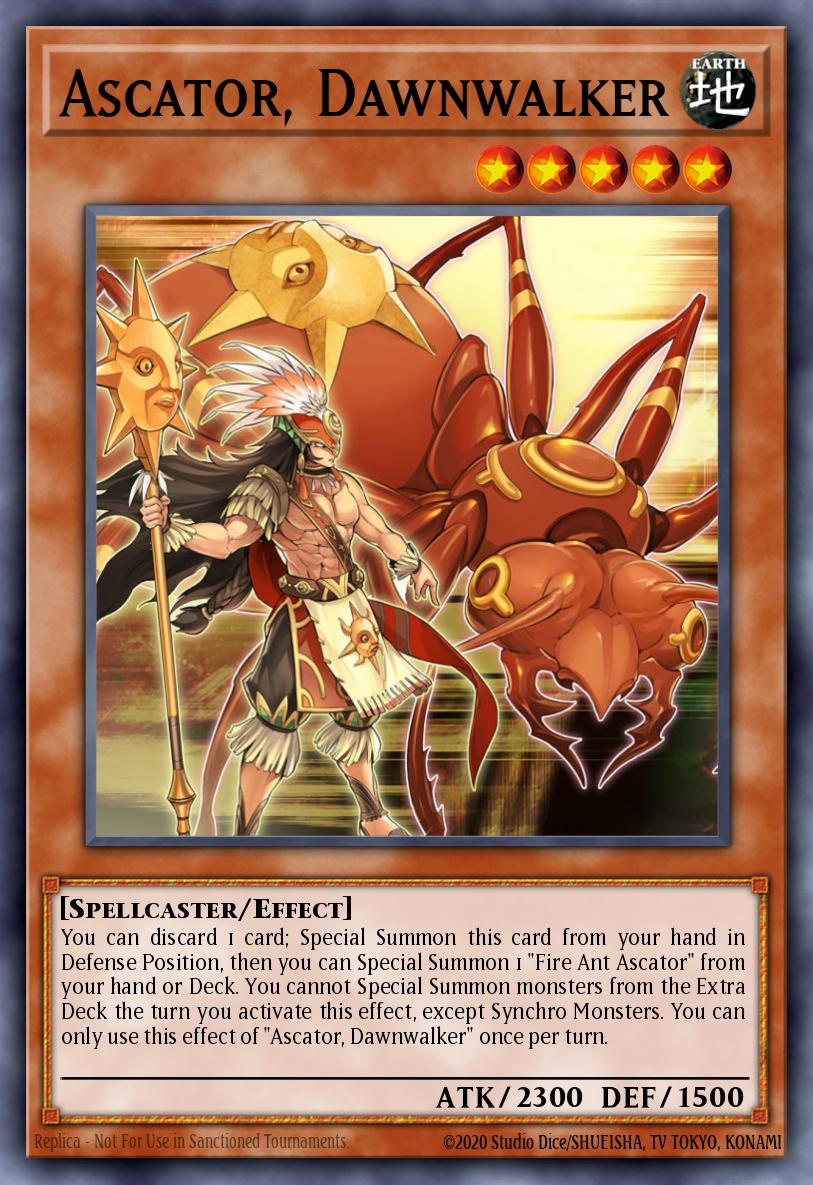 Ascator Dawnwalker Ultra Rare LED5-EN024 Legendary Duelists Immortal Destiny Yugioh card