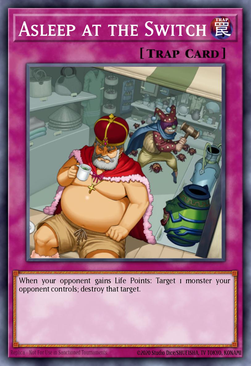 Asleep at the Switch Common GENF-EN063 Generation Force Yugioh card