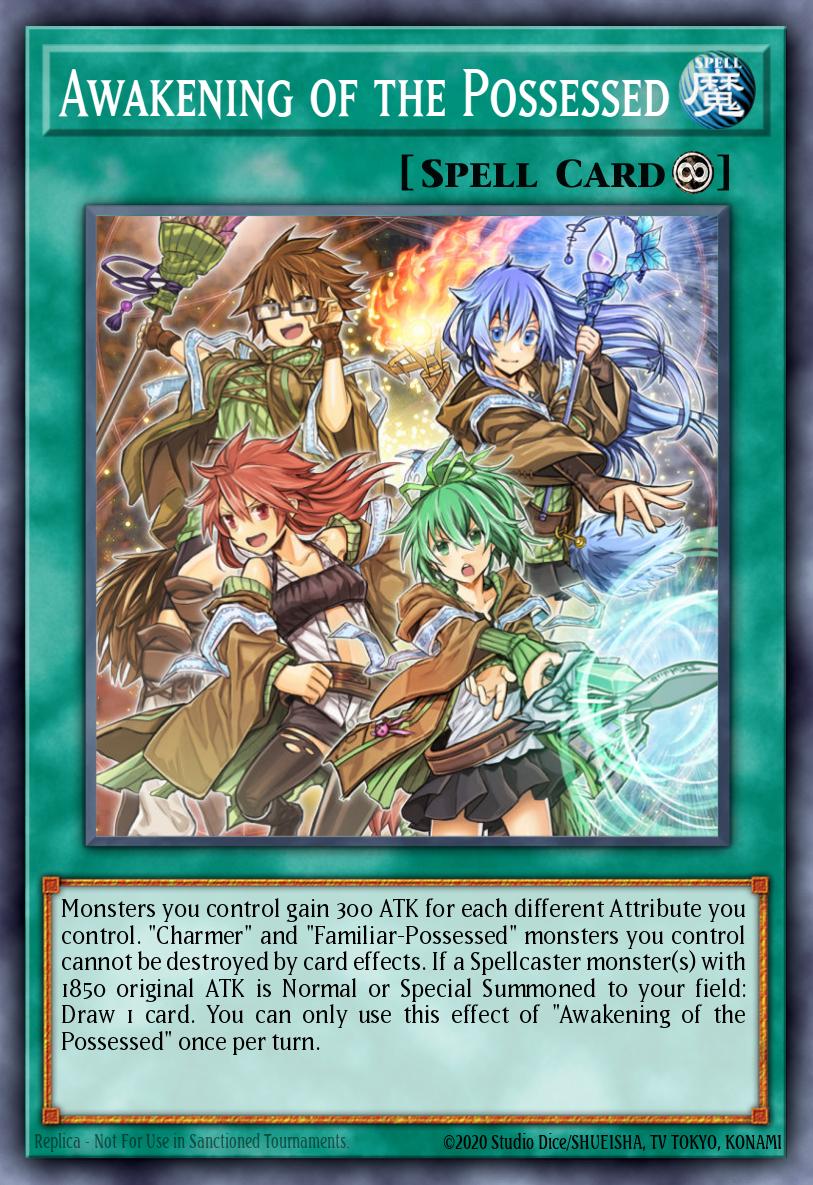 Awakening of the Possessed Ultra Rare CH02-EN031 THE CHRONICLES DECK: Spirit Charmers (All-Foil Edition) Yugioh card