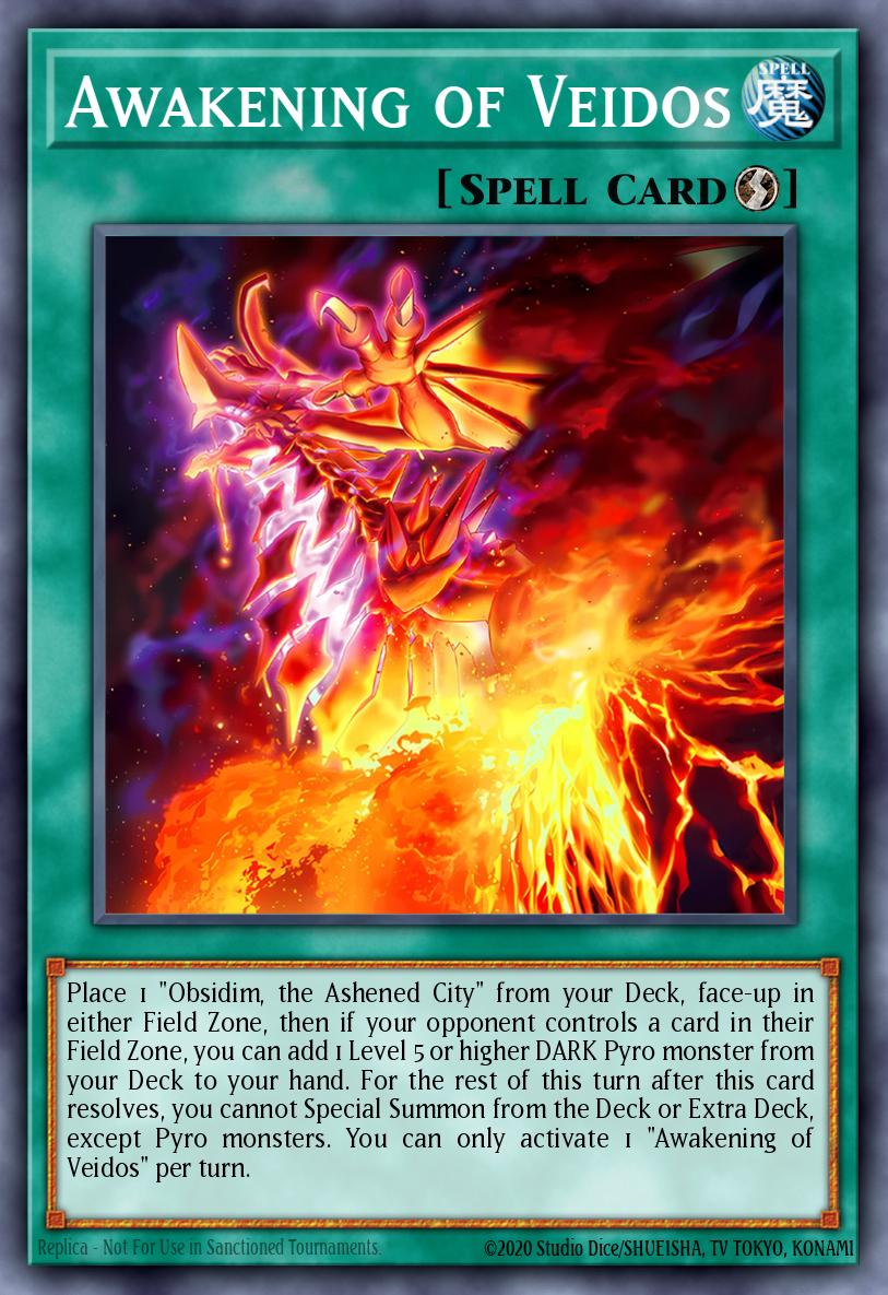 Awakening of Veidos Common MP25-EN336 2025 Mega-Pack Tin Yugioh card