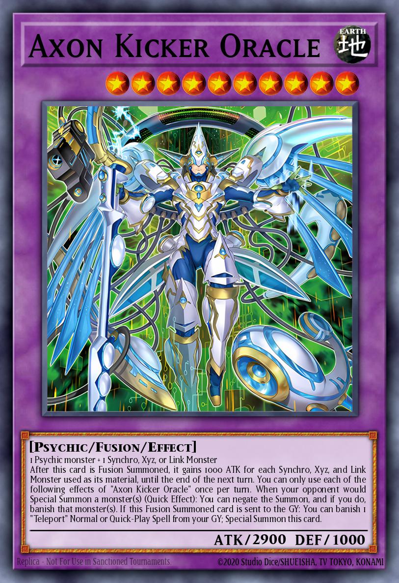 Axon Kicker Oracle Super Rare DOOD-EN037 Doom of Dimensions Yugioh card