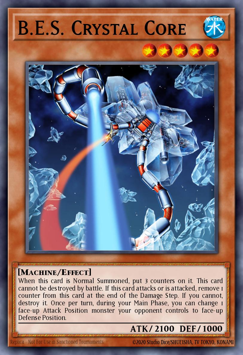 BES Crystal Core Common CP03-EN015 Champion Pack Game Three Yugioh card