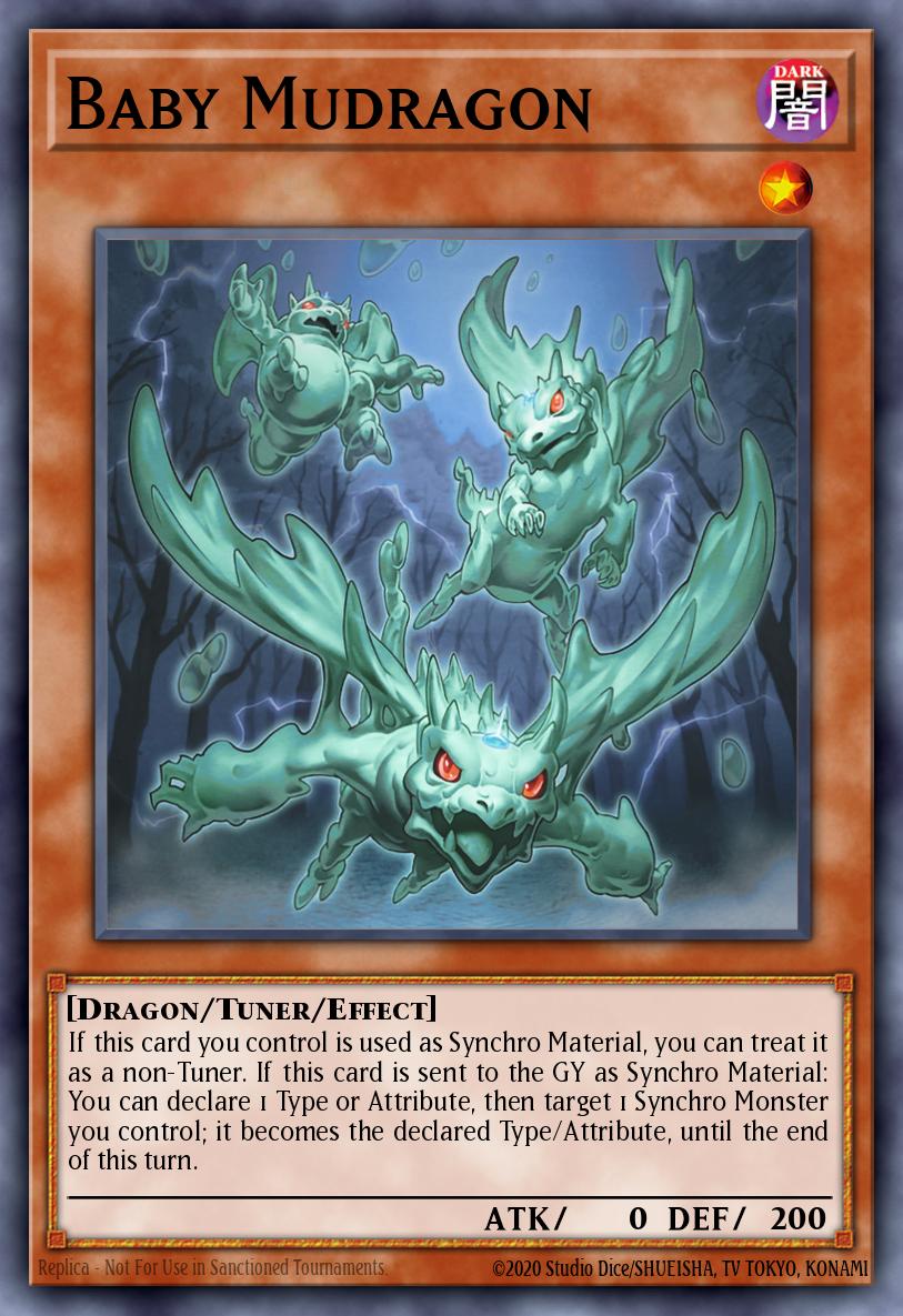 Baby Mudragon Ultra Rare MP22-EN172 2022 Tin of the Pharaohs Gods Yugioh card