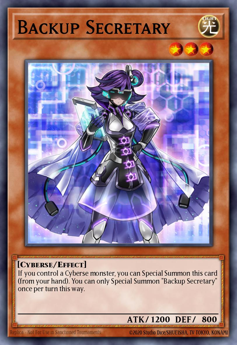 Backup Secretary Common MP18-EN031 2018 Mega-Tin Mega Pack Yugioh card