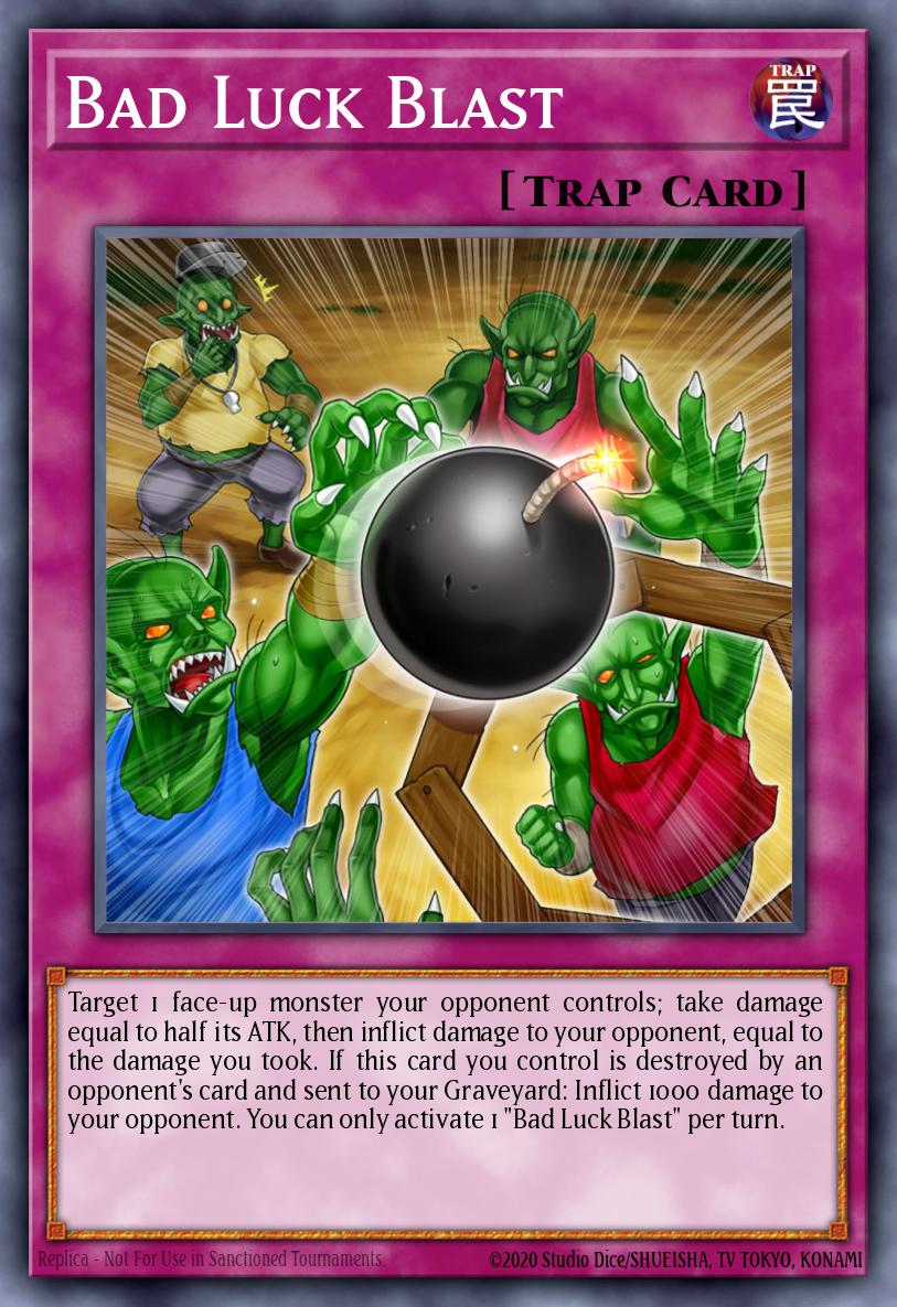 Bad Luck Blast Common MP16-EN232 2016 Mega-Tin Mega Pack Yugioh card