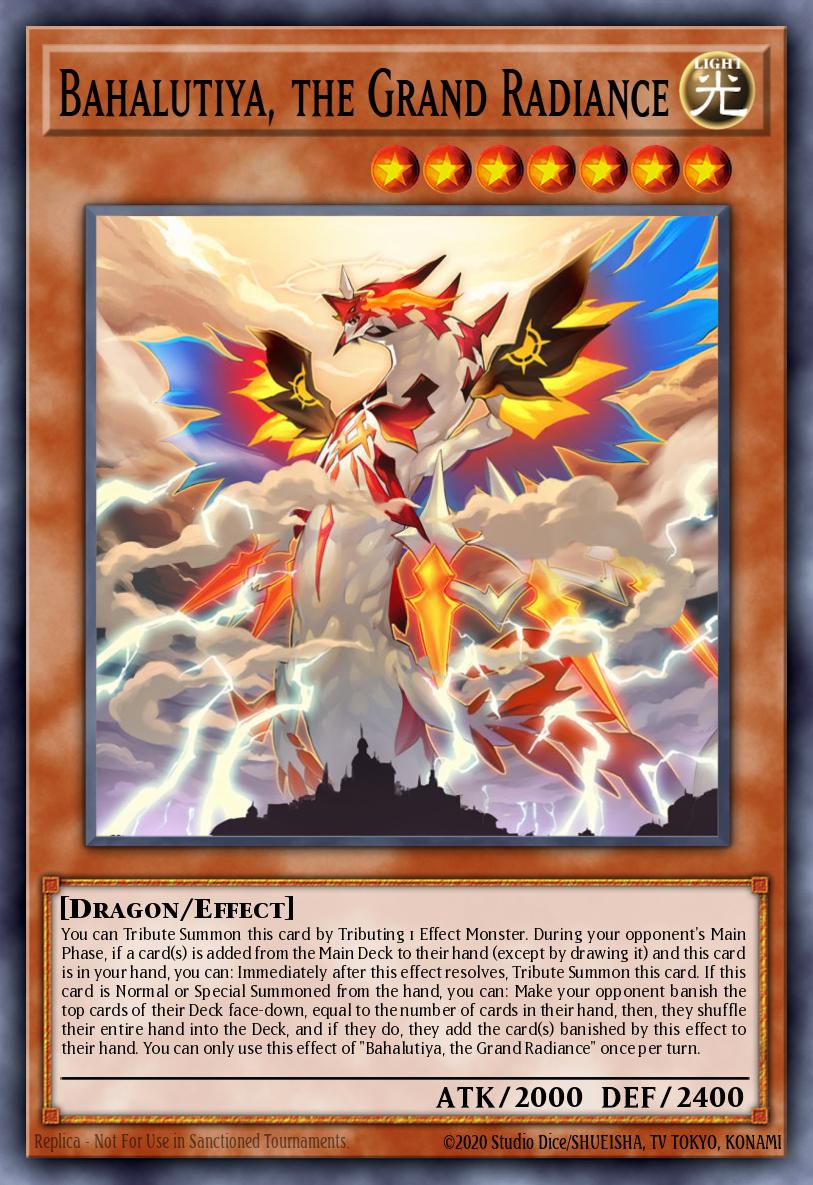 Bahalutiya the Grand Radiance Rare MP22-EN069 2022 Tin of the Pharaohs Gods Yugioh card