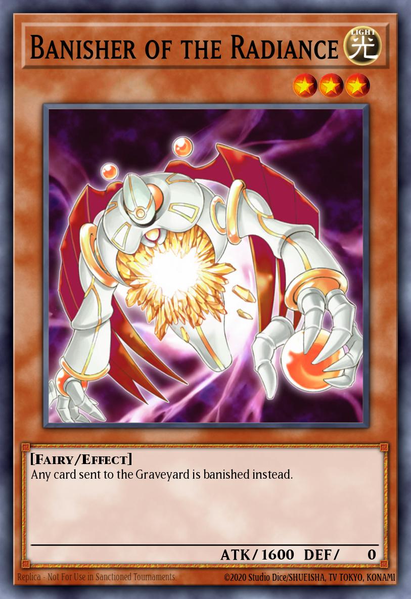 Banisher of the Radiance Super Rare DR04-EN202 Dark Revelation Volume 4 Yugioh card