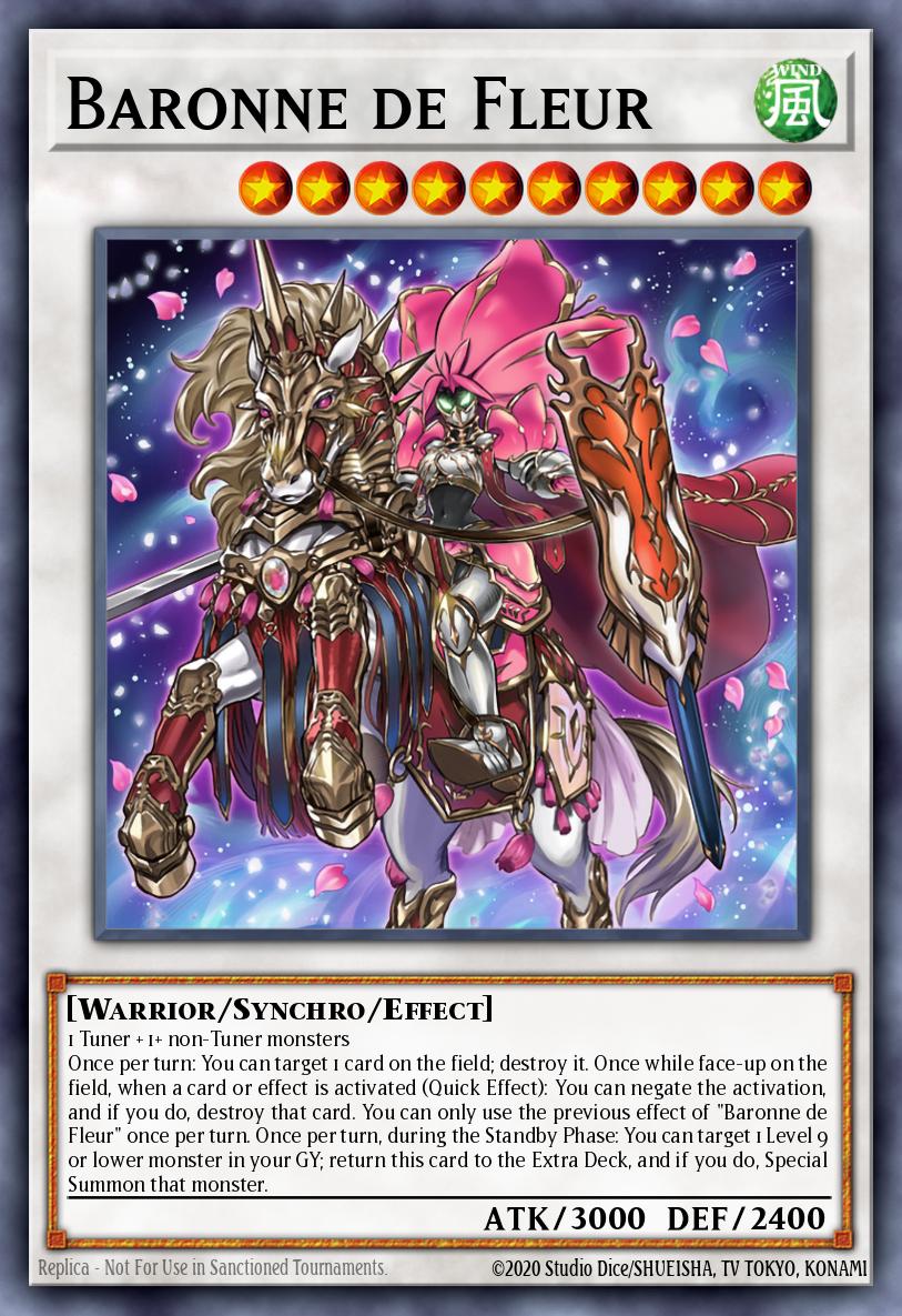 Baronne de Fleur Super Rare RA01-EN034 25th Anniversary Rarity Collection Yugioh card