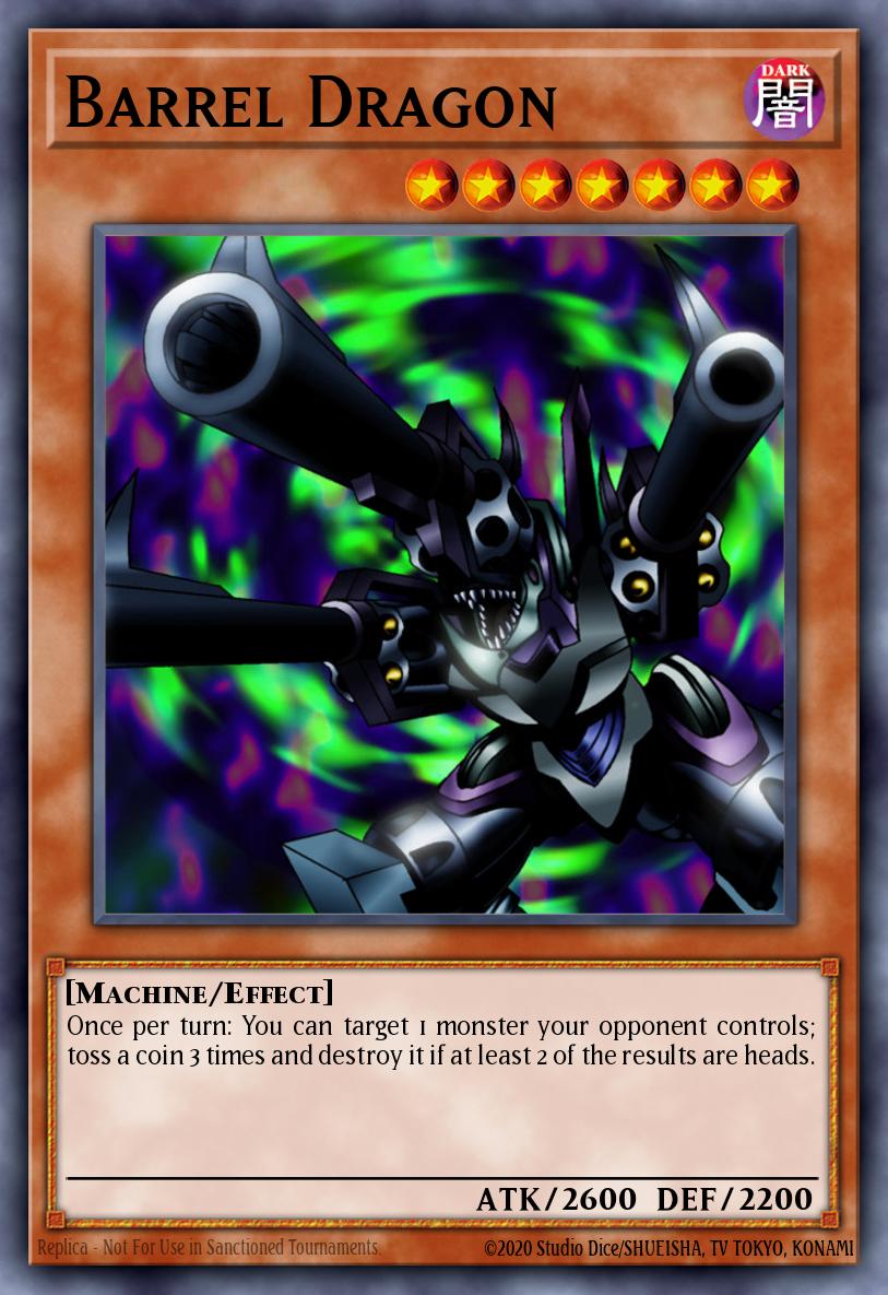 Barrel Dragon Ultra Rare DB2-EN072 Dark Beginning 2 Yugioh card