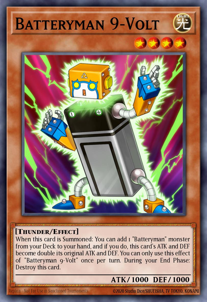 Batteryman 9-Volt Common DUEA-EN038 Duelist Alliance Yugioh card