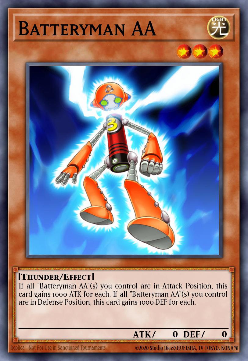 Batteryman AA Common CP06-EN013 Champion Pack Game Six Yugioh card