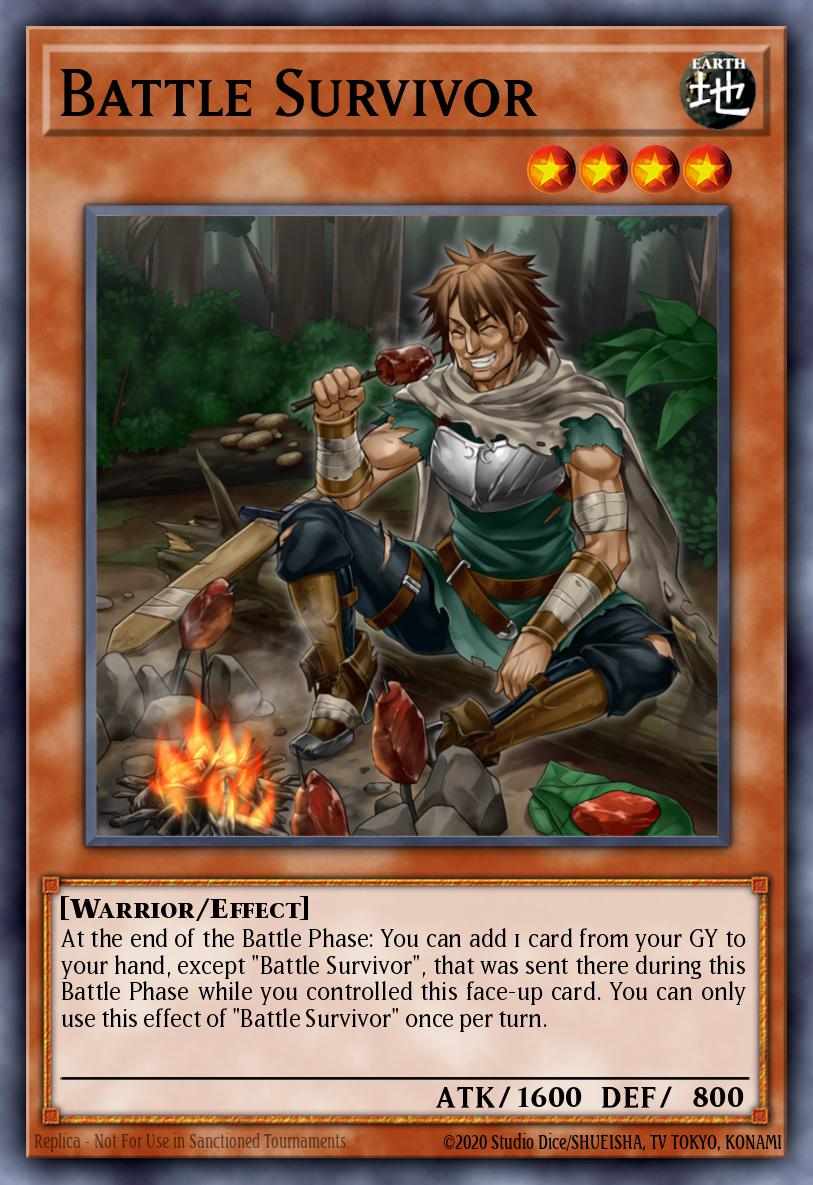 Battle Survivor Common MP21-EN014 2021 Tin of Ancient Battles Yugioh card