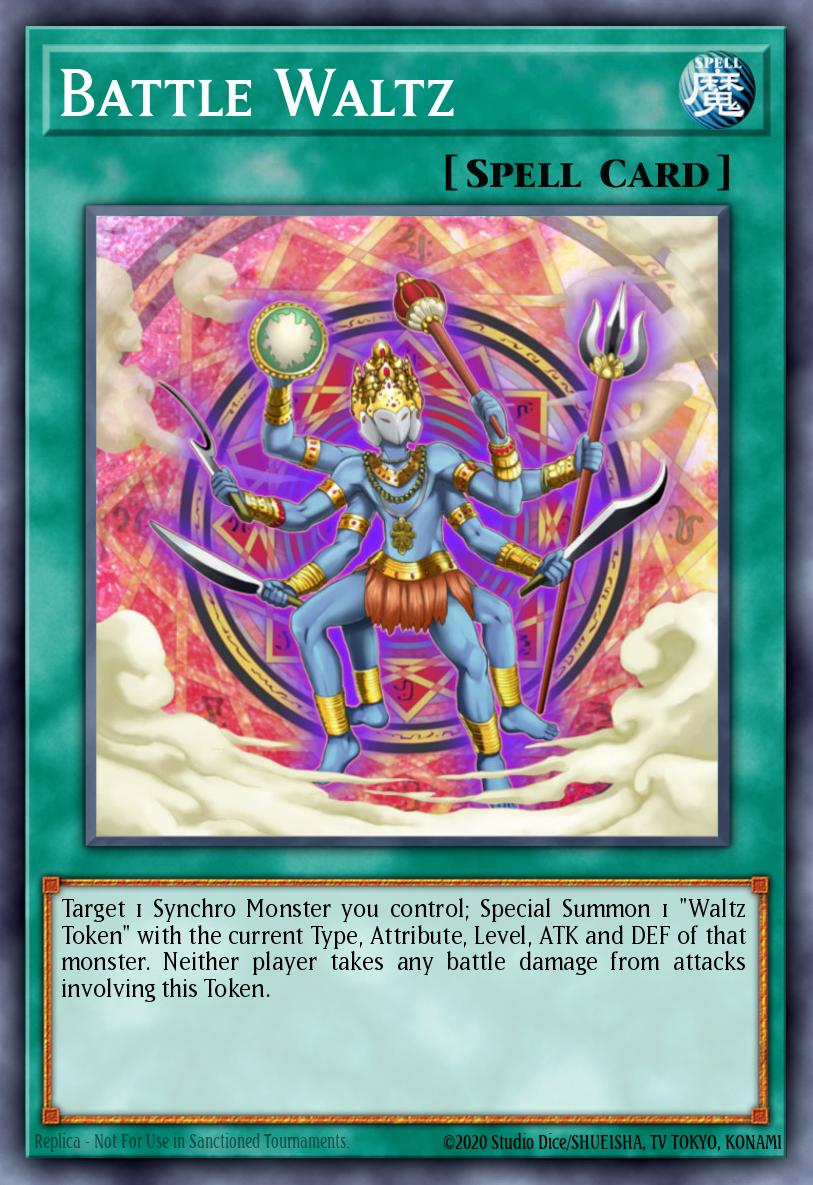 Battle Waltz Rare DP10-EN023 Duelist Pack Yusei 3 Yugioh card