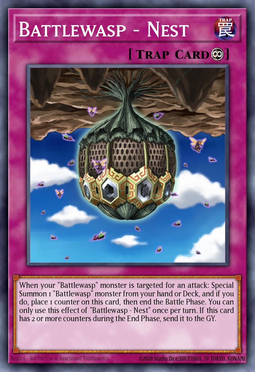 Battlewasp - Nest Ultra Rare BLHR-EN042 Battles of Legend Heros Revenge Yugioh card