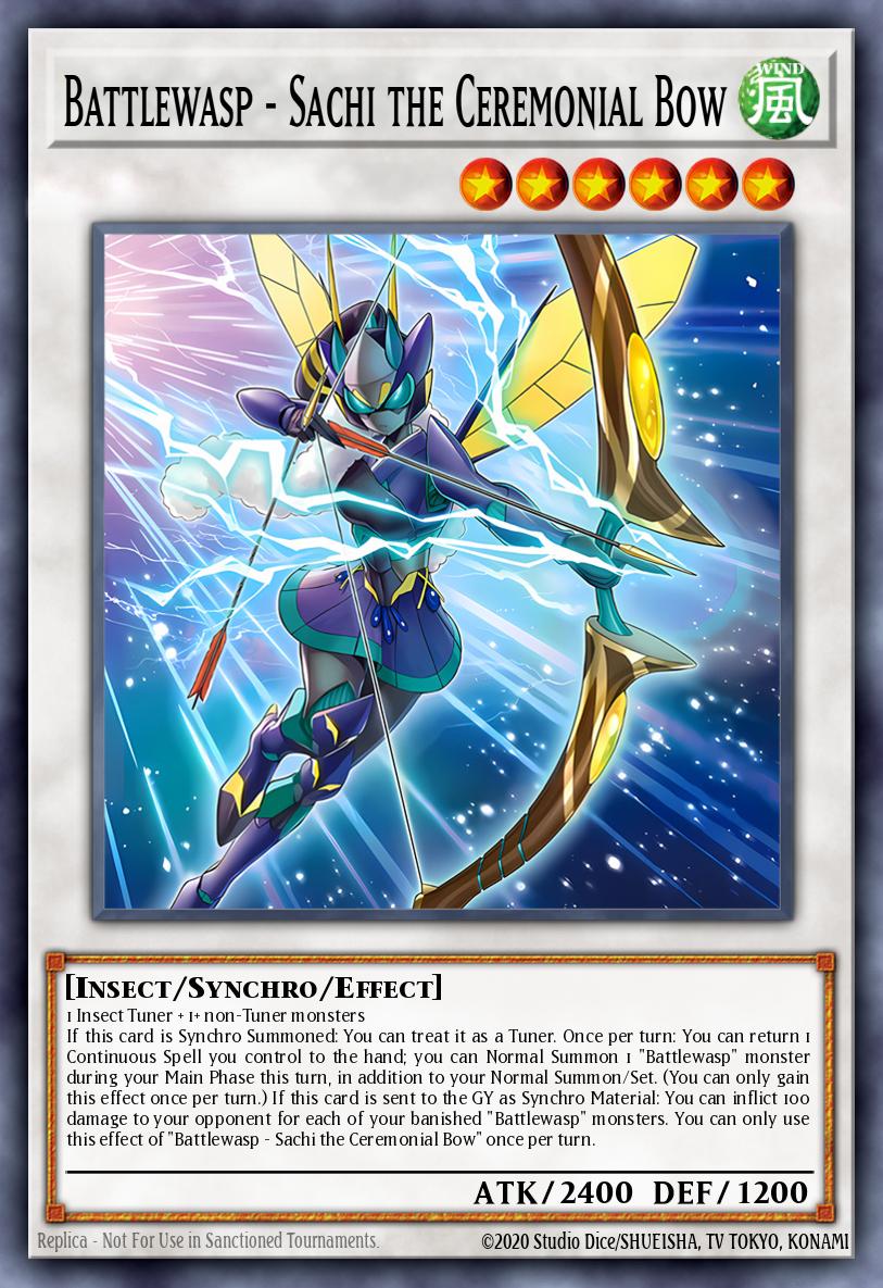 Battlewasp - Sachi the Ceremonial Bow Common ROTA-EN037 Rage of the Abyss Yugioh card