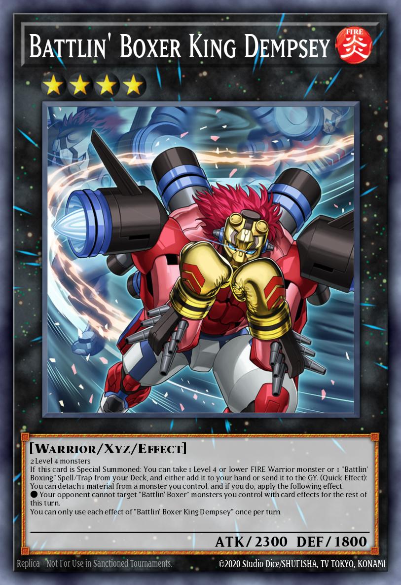 Battlin Boxer King Dempsey Ultra Rare LD10-EN036 Legendary Duelists Soulburning Volcano Yugioh card