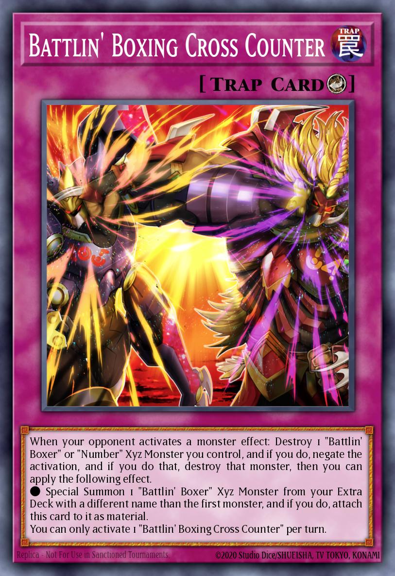 Battlin Boxing Cross Counter Super Rare LD10-EN038 Legendary Duelists Soulburning Volcano Yugioh card