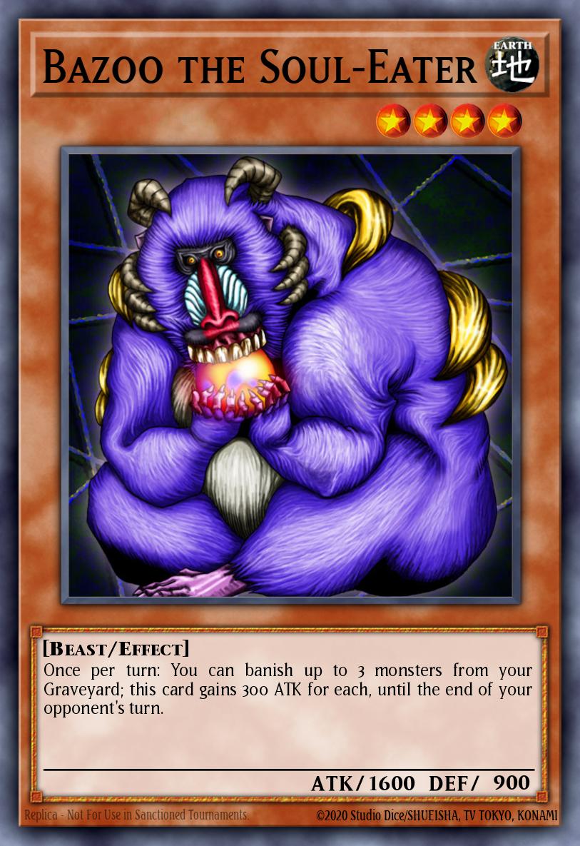 Bazoo the Soul-Eater Common BP02-EN012 Battle Pack 2 War of the Giants Yugioh card