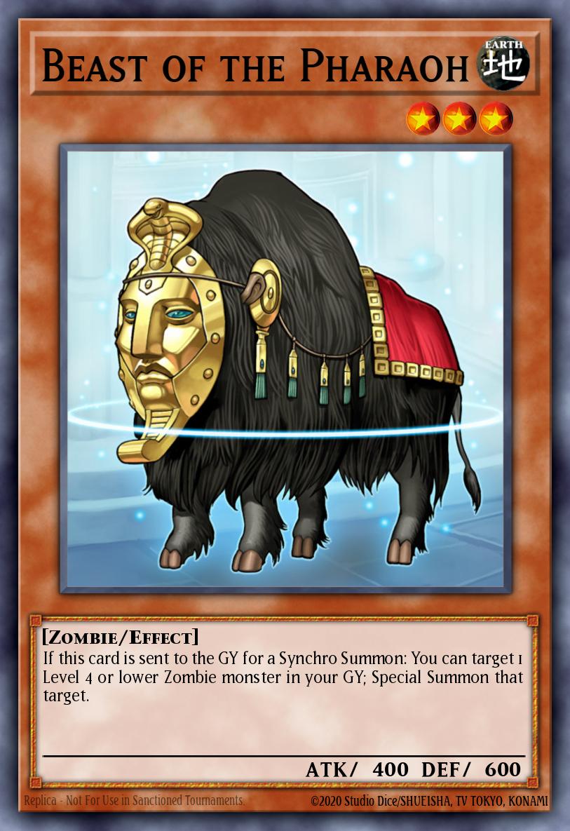 Beast of the Pharaoh Common OP03-EN022 OTS Tournament Pack 3 Yugioh card