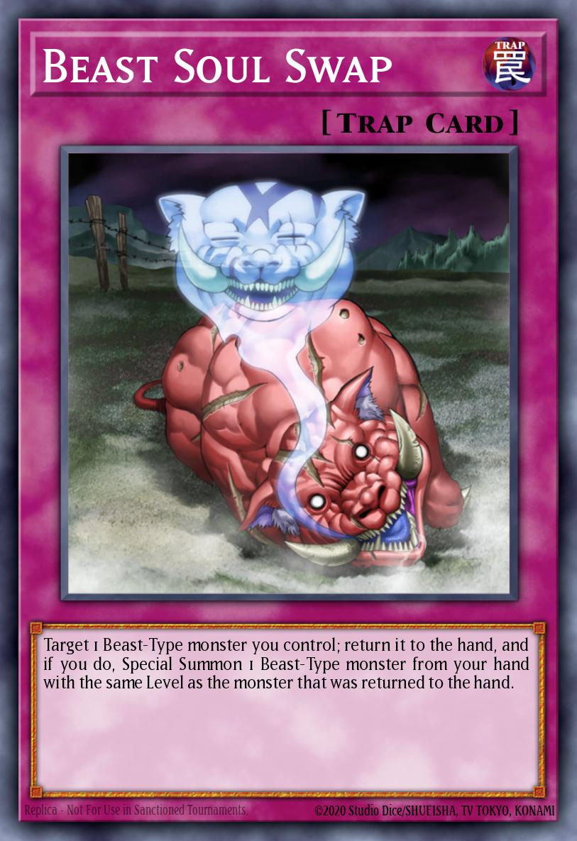 Beast Soul Swap Common DR3-EN175 Dark Revelation Volume 3 Yugioh card