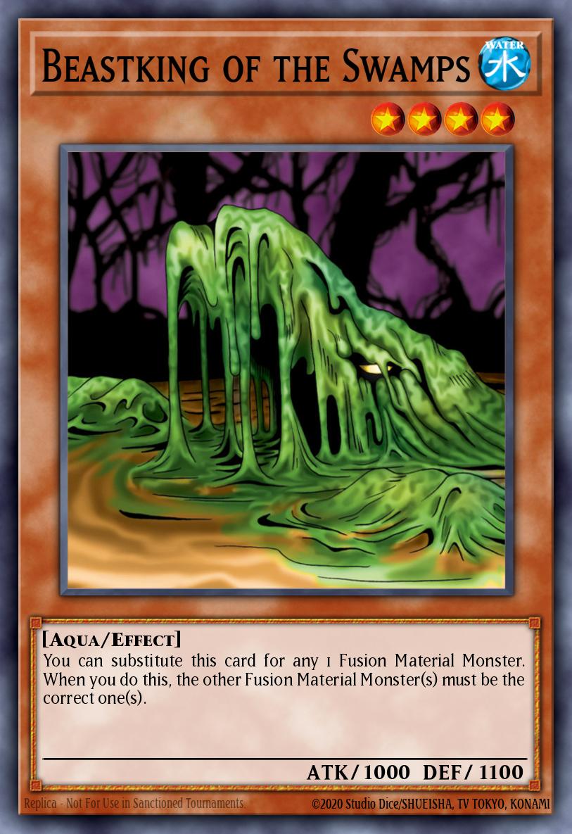 Beastking of the Swamps Common GLD4-EN005 Gold Series 4 Pyramids Edition Yugioh card
