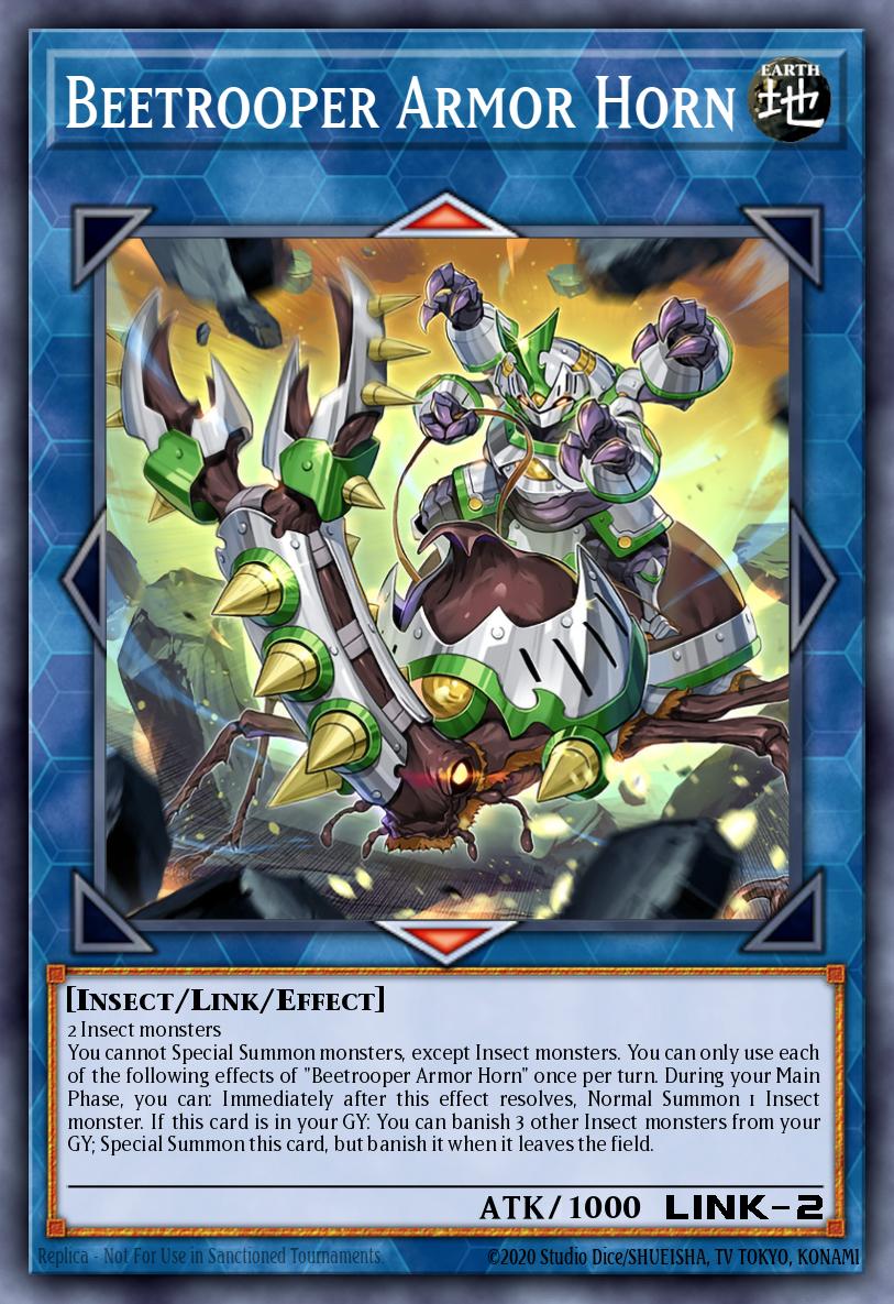 Beetrooper Armor Horn Common MP22-EN176 2022 Tin of the Pharaohs Gods Yugioh card