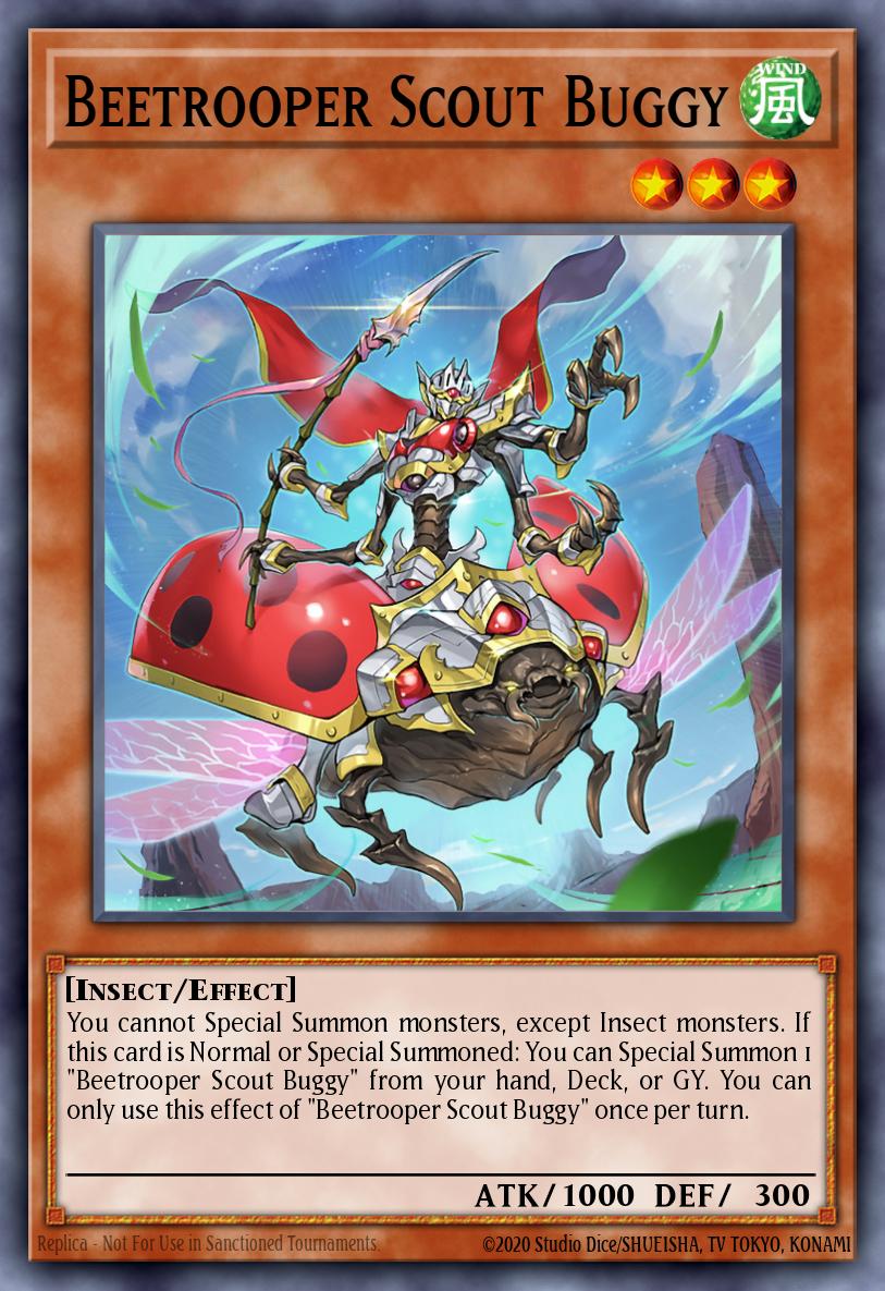 Beetrooper Scout Buggy Rare MP22-EN117 2022 Tin of the Pharaohs Gods Yugioh card