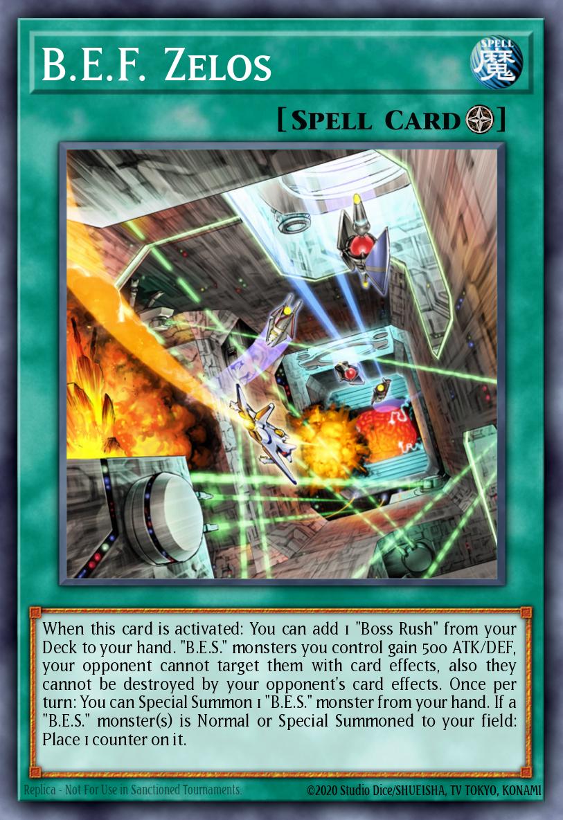 B.E.F. Zelos Rare MZMU-EN114 Maze of Muertos Yugioh card