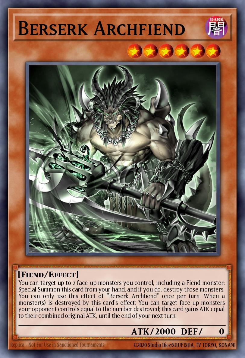 Berserk Archfiend Common MP25-EN309 2025 Mega-Pack Tin Yugioh card
