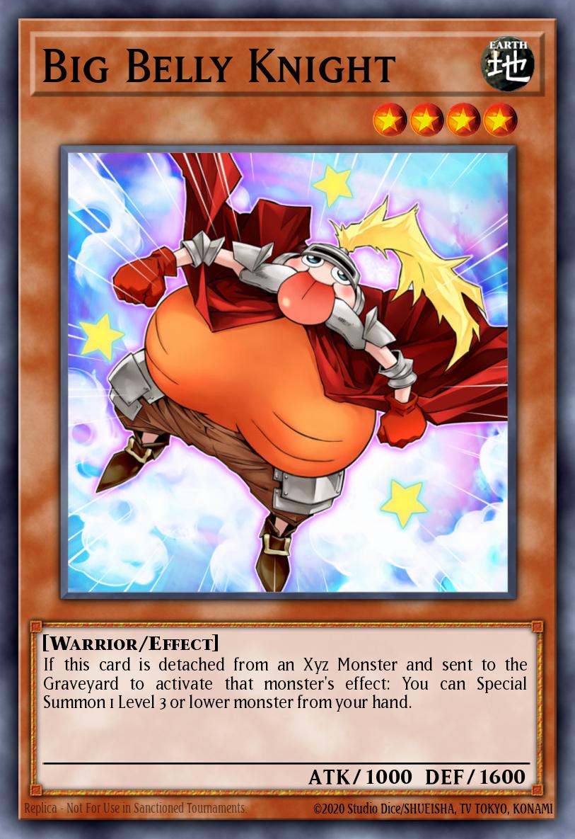 Big Belly Knight Gold Secret Rare PGLD-EN004 Premium Gold Yugioh card