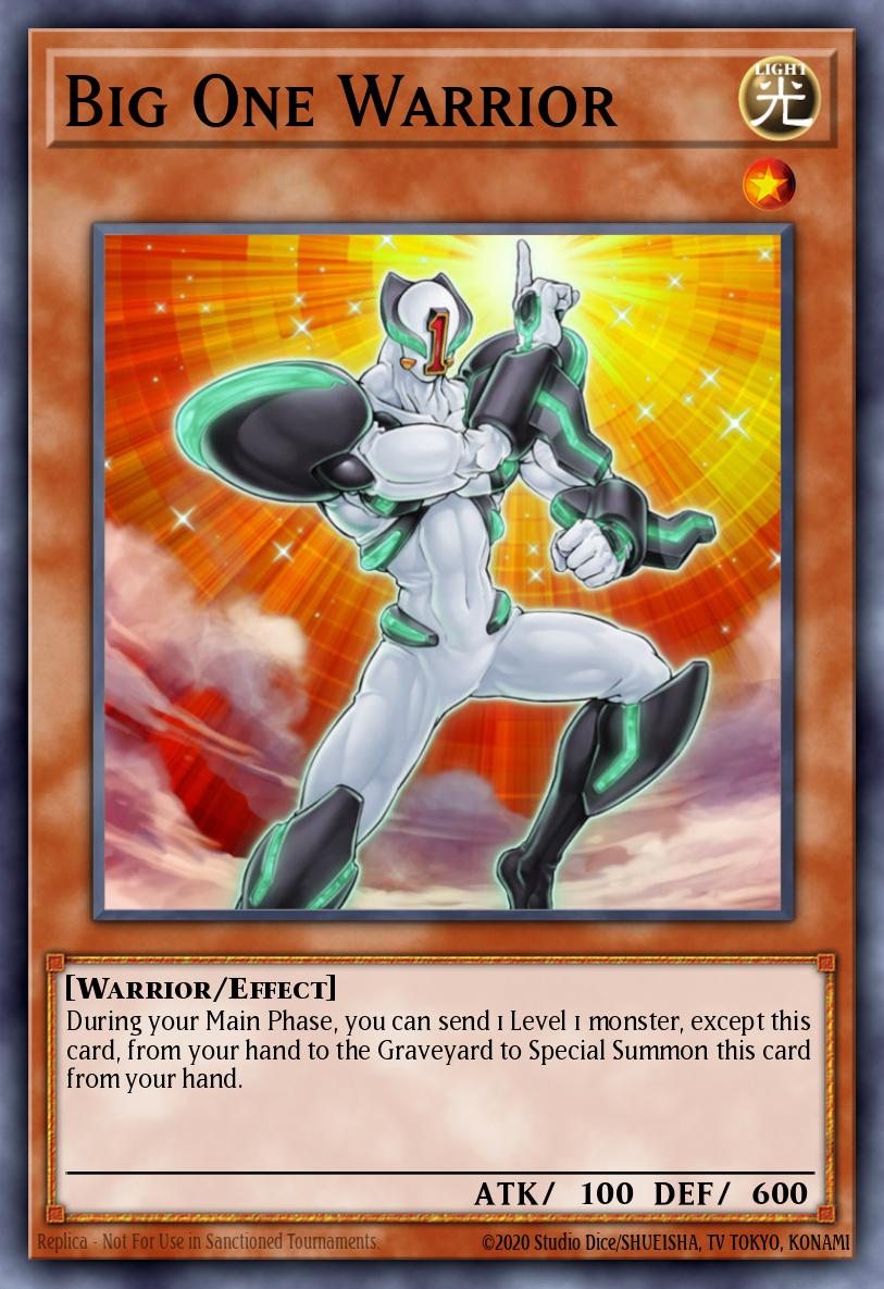 Big One Warrior Super Rare DP10-EN015 Duelist Pack Yusei 3 Yugioh card