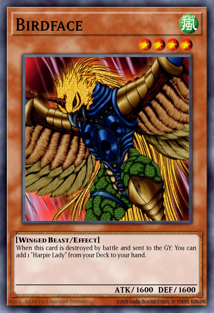Birdface Common DB2-EN208 Dark Beginning 2 Yugioh card