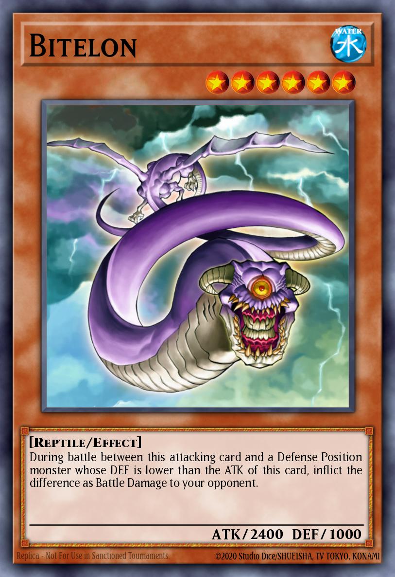 Bitelon Common POTD-EN023 Power of the Duelist Yugioh card