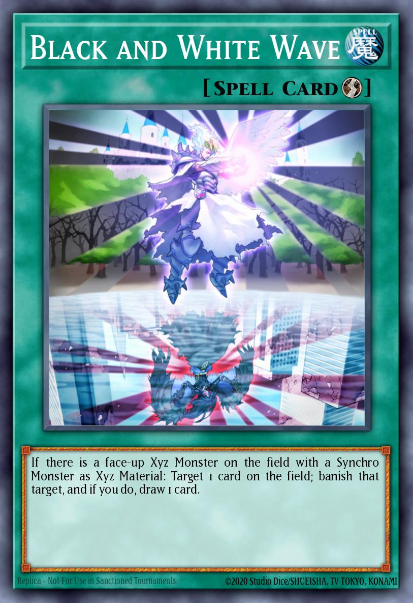 Black and White Wave Common JOTL-EN068 Judgment of the Light Yugioh card