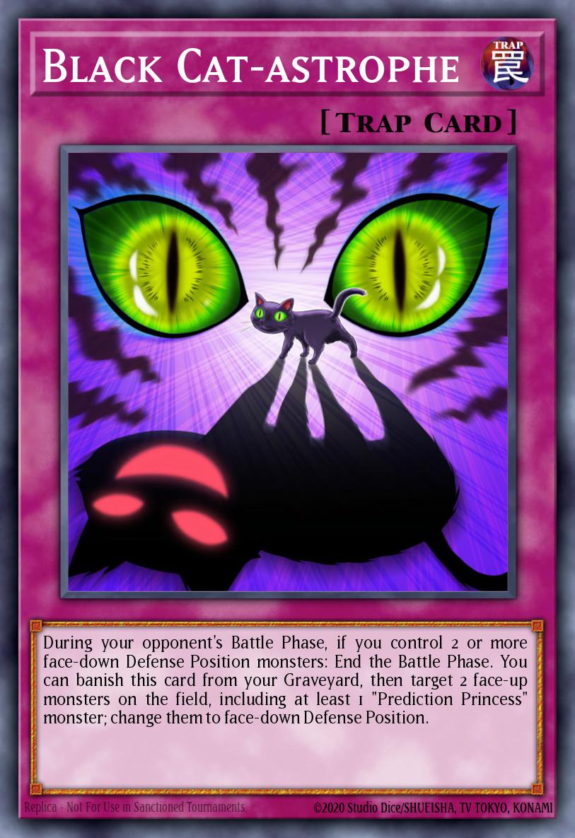 Black Cat-astrophe Super Rare DRL2-EN037 Dragons of Legend 2 Yugioh card
