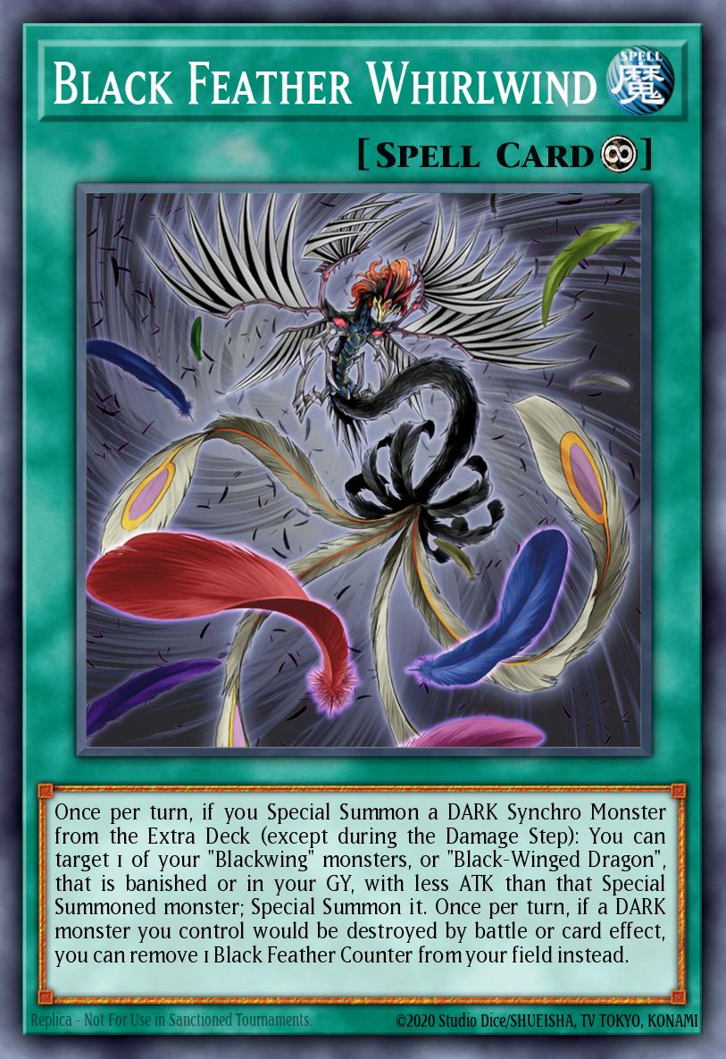 Black Feather Whirlwind Common MP23-EN195 25th Anniversary Tin Dueling Heroes Mega Pack Yugioh card