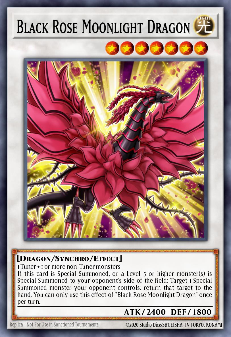 Black Rose Moonlight Dragon Common L26D-ENX39 Legendary Modern Decks 2026 Yugioh card