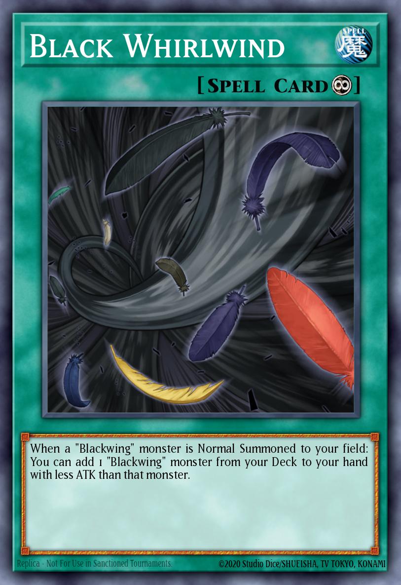 Black Whirlwind Ultra Rare BLAR-EN060 Battles of Legend Armageddon Yugioh card
