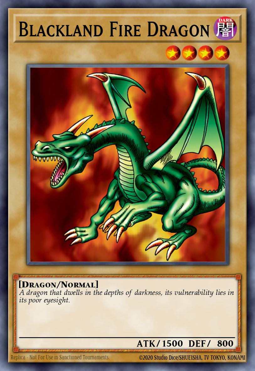 Blackland Fire Dragon Short Print AP05-EN014 Astral Pack Five Yugioh card