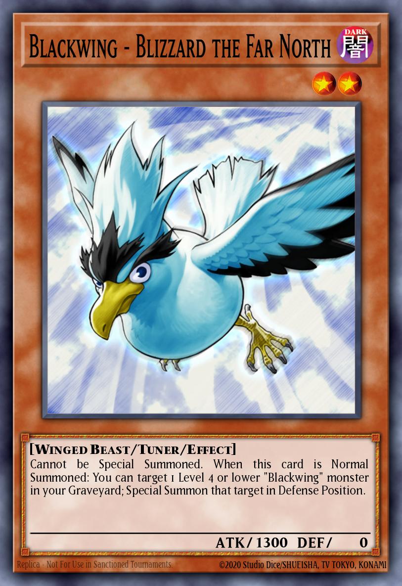 Blackwing - Blizzard the Far North Ultra Rare BLCR-EN059 Battles of Legend Crystal Revenge Yugioh card