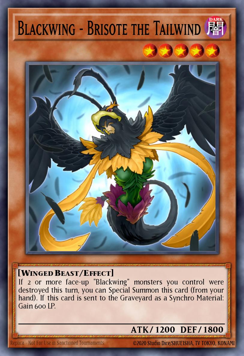 Blackwing - Brisote the Tailwind Common LC5D-EN127 Legendary Collection 5Ds Mega Pack Yugioh card