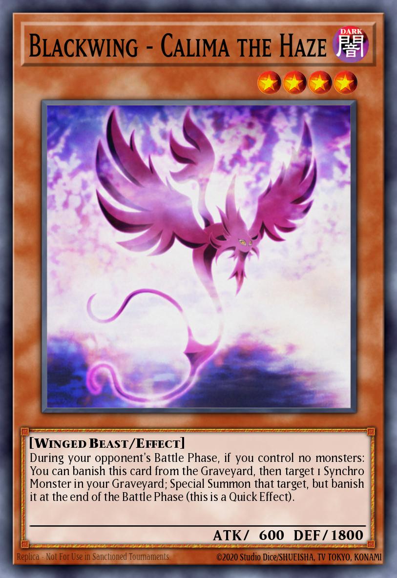 Blackwing - Calima the Haze Common LC5D-EN128 Legendary Collection 5Ds Mega Pack Yugioh card