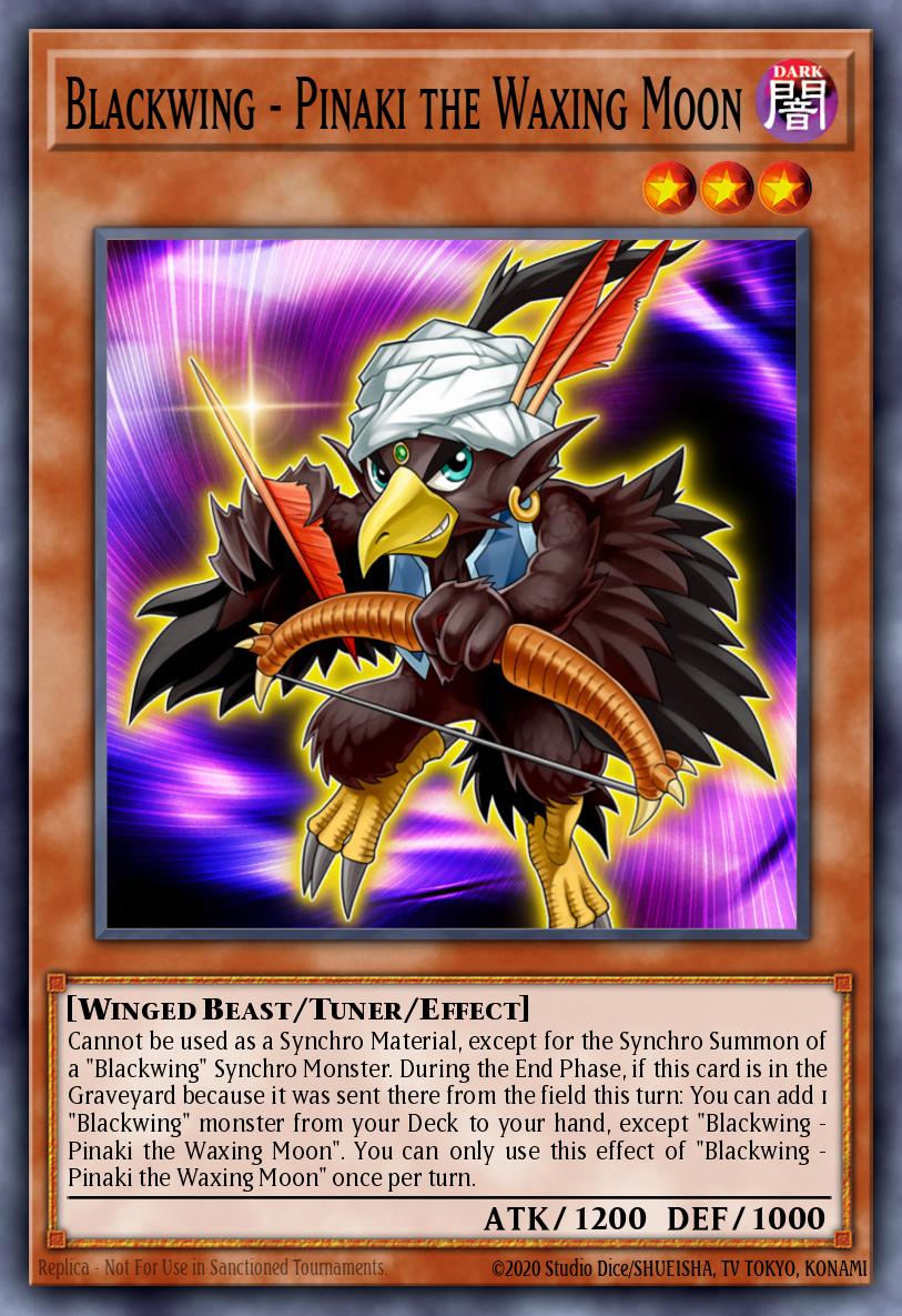 Blackwing - Pinaki the Waxing Moon Common LDS2-EN039 Legendary Duelists Season 2 Yugioh card