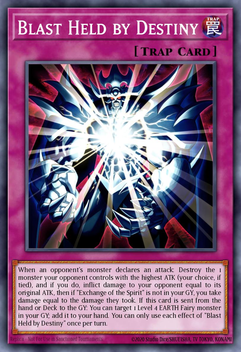 Blast Held by Destiny Ultra Rare MAMA-EN031 Magnificent Mavens Yugioh card