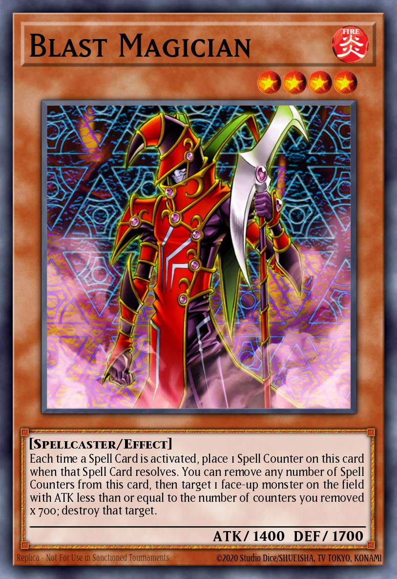 Blast Magician Super Rare DR3-EN140 Dark Revelation Volume 3 Yugioh card