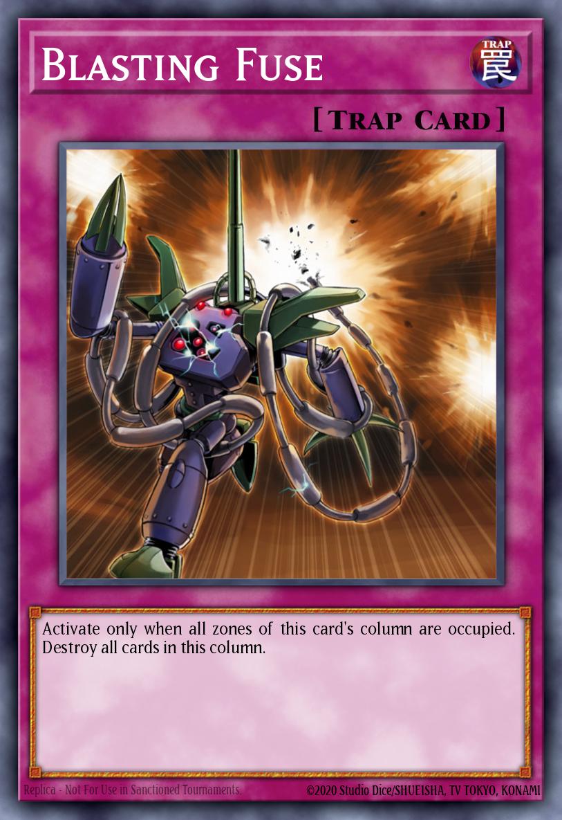 Blasting Fuse Rare CDIP-EN049 Cyberdark Impact Yugioh card