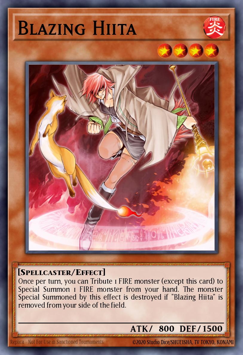 Blazing Hiita Common DR04-EN208 Dark Revelation Volume 4 Yugioh card